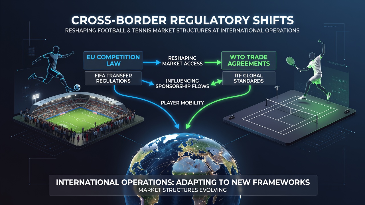 Operators reviewing compliance documents for football and tennis markets under updated international rules