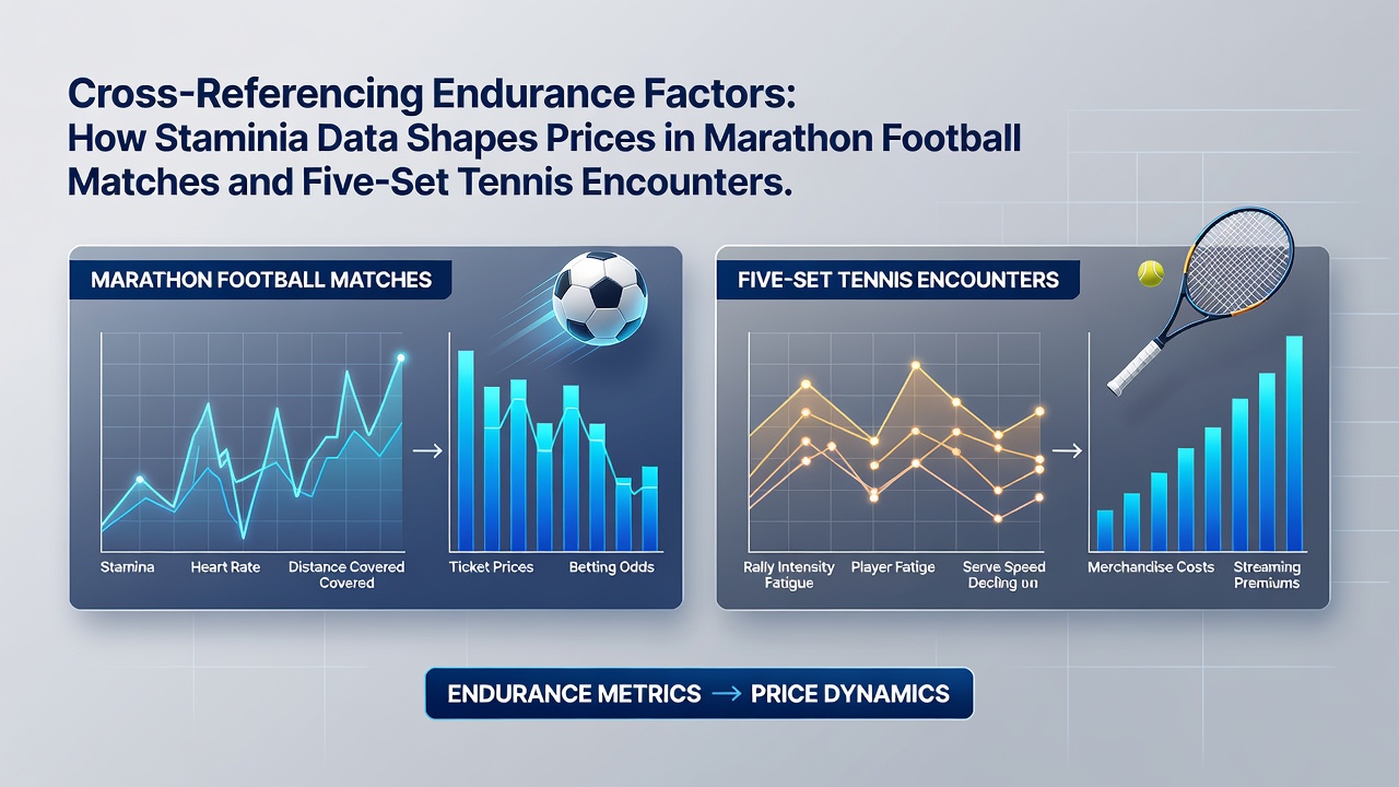 Stamina tracking devices used in football and tennis analysis