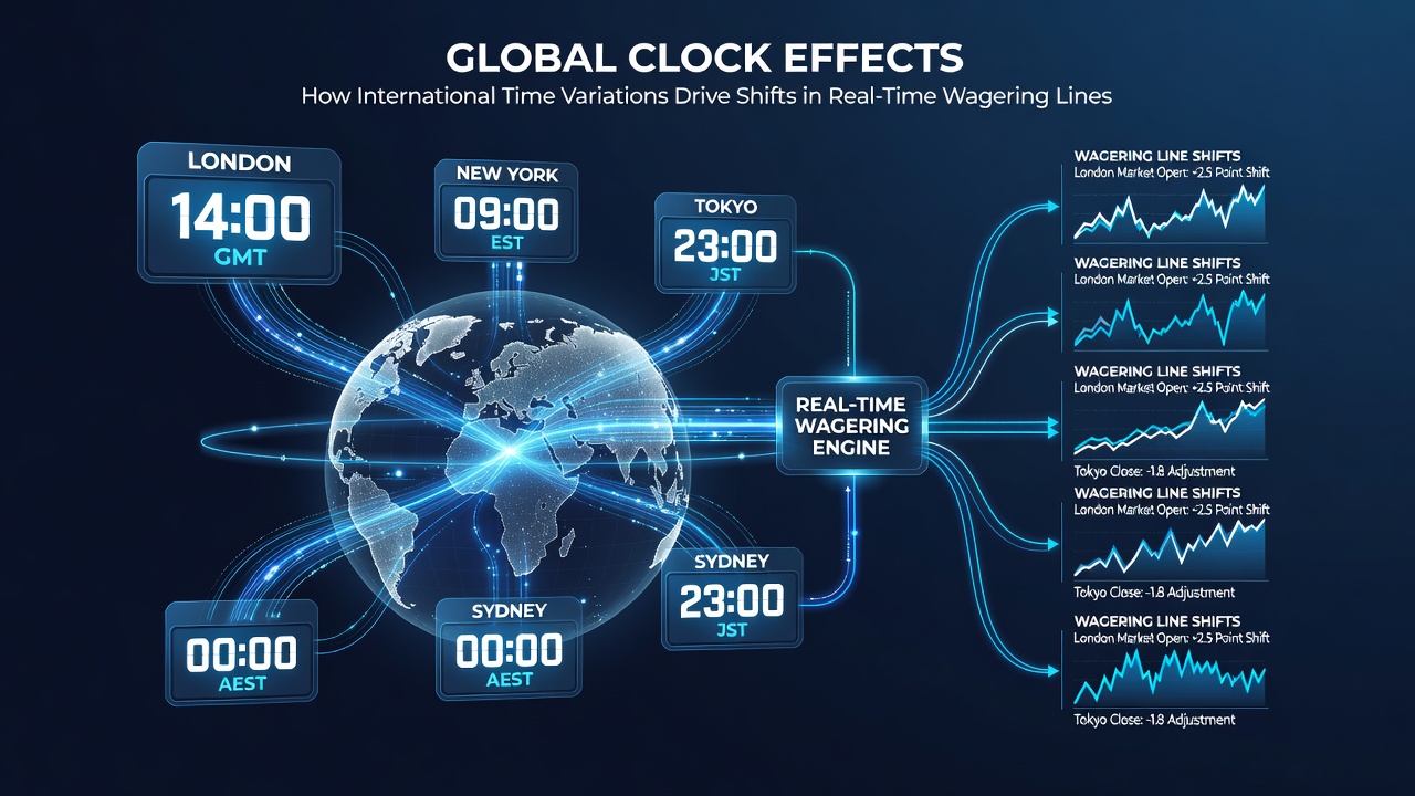Live betting dashboard displaying real-time odds adjustments for cricket, tennis and basketball events across multiple time zones