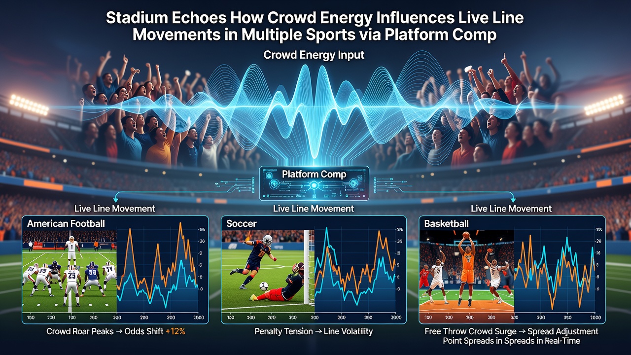 Basketball arena filled with energetic spectators influencing in-game momentum and live betting adjustments