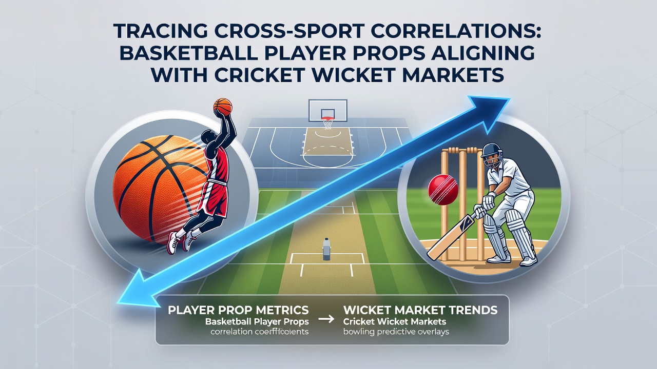 Split screen showing basketball prop odds and cricket wicket lines with promotional banners active in a bookmaker interface